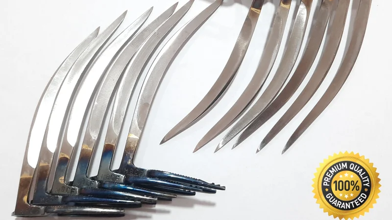 Sabong Tari Knife Types | Single vs Double Edge Blade Gaffs