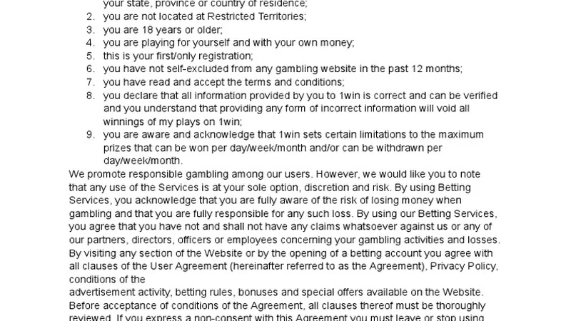 Terms and Conditions | Taya777 Casino Philippines